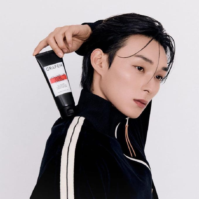 [GRAFEN] Crème Volume Up Curl 150ml gray