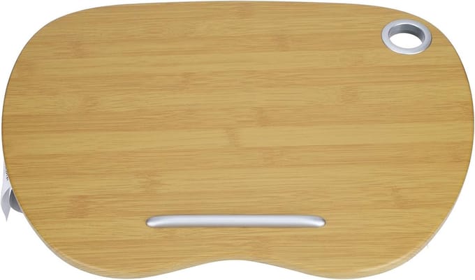 Schootbureau - Draagbaar bureau - Thuiswerken op bed - 3-in-1 functie - 40x30 cm - Grijs