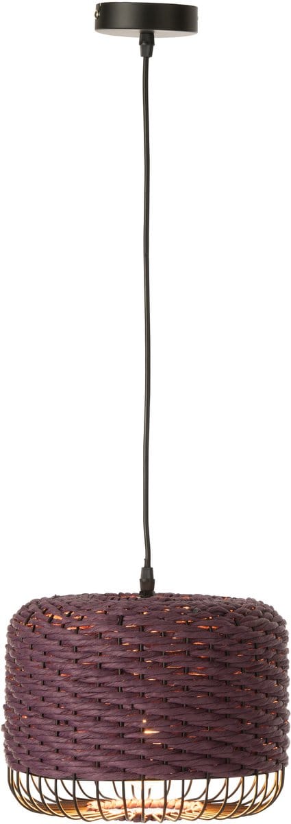 J-Line hanglamp - metaal - paars