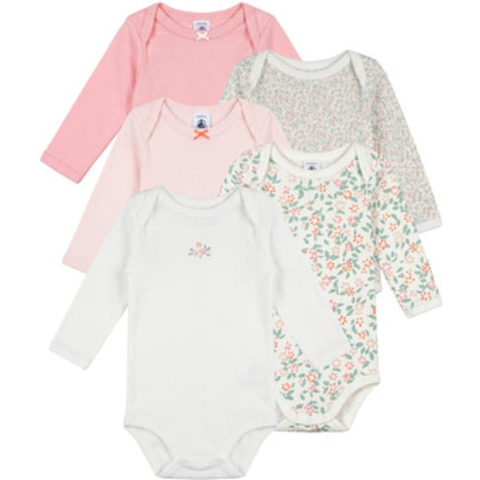 Petit Bateau  Kinder bodies LOT BODIES X 5