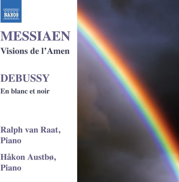 Ralph van Raat & Håkon Austbø - Messiaen: Visions De L'Amen|Debussy: En Blanc Et Noir (CD)