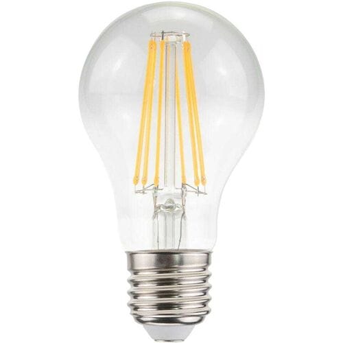 HOFTRONIC E27 LED Filament Lamp A60 - Energielabel A - 7,5 Watt - 1521 Lumen - 2700K Warm Wit - Transparant glas