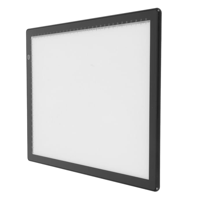 Tablette lumineuse LED A4, luminosité réglable, alimentation USB, ultra fine, portable