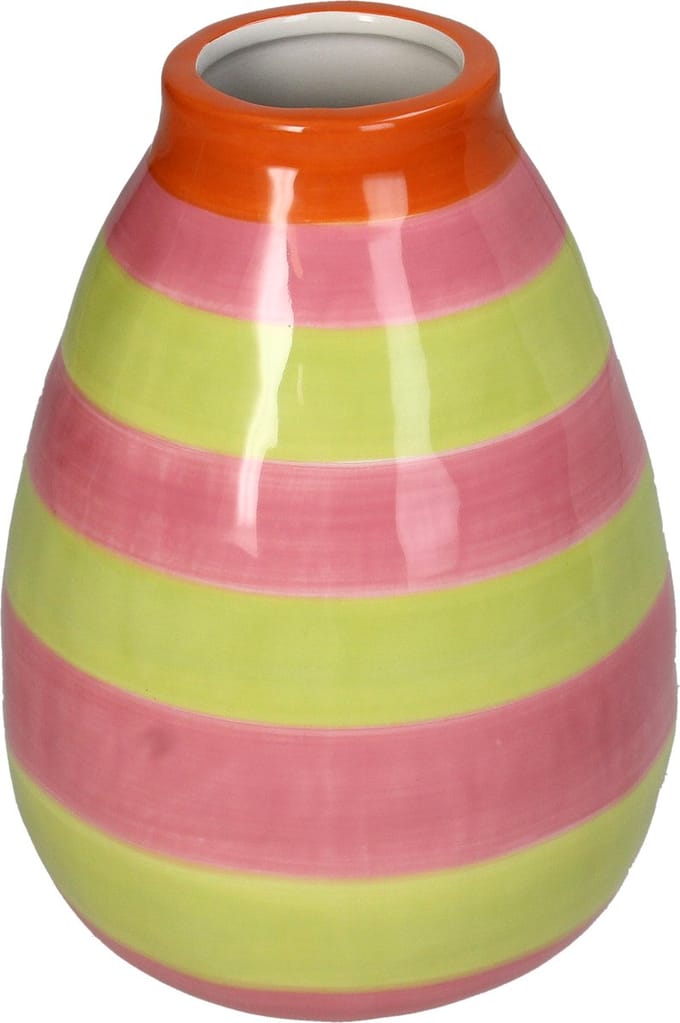 Vase NO.01 Dolomite Multi 12.4x12.4x17.8cm