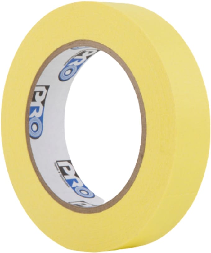Pro Tapes Pro 46 Paper Tape 24mm x 55m Geel
