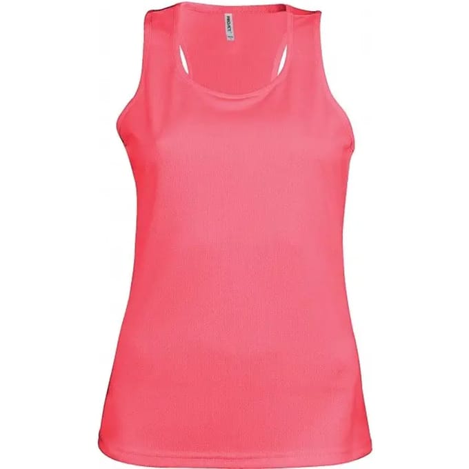 Damessporttop overhemd 'Proact' Fluorescent Pink - M