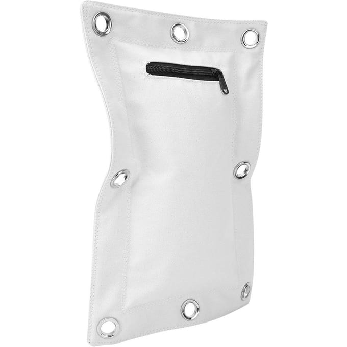 Wing Chun Wand Canvas Stoten Lege Zandzak Doelwit met Rits voor Boksen Muay Thai SandaS S white