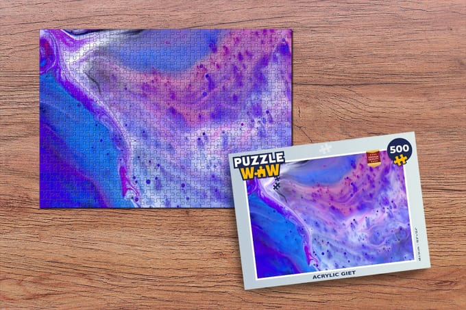 Puzzel Acrylic giet - Legpuzzel - Puzzel 500 stukjes