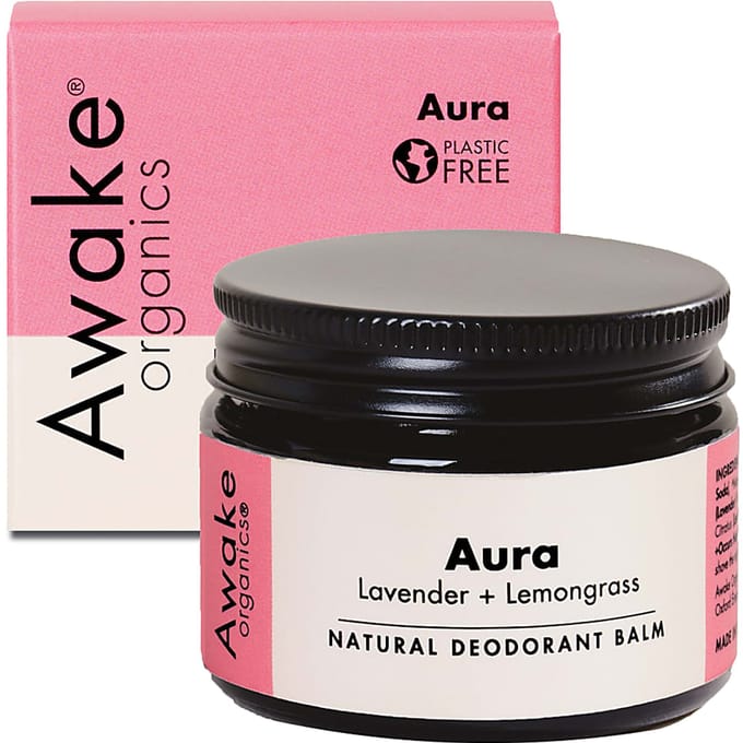Awake Organics Aura Extra Fresh Natural Deodorant Balm