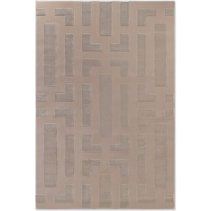 Elle Decoration Vloerkleed 200 x 280 cm Perles Onyx Beige