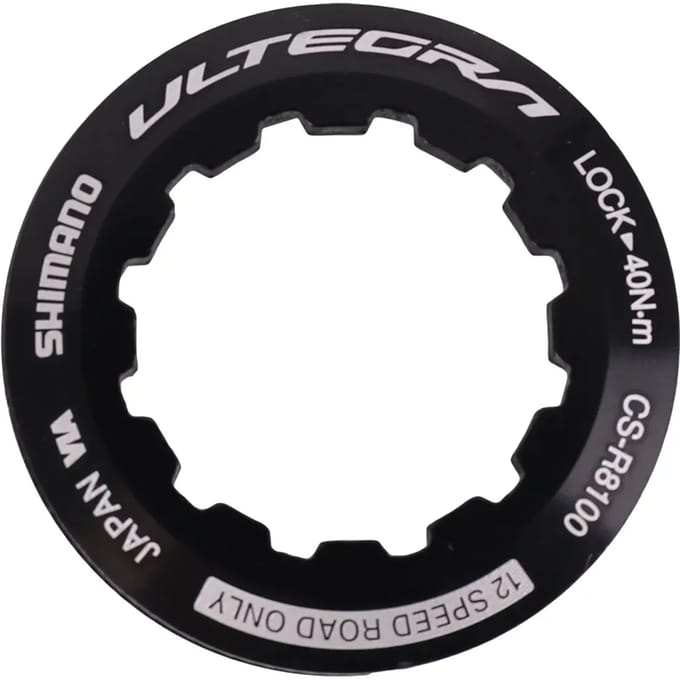 Borgring en sluitring Shimano CS-R8100