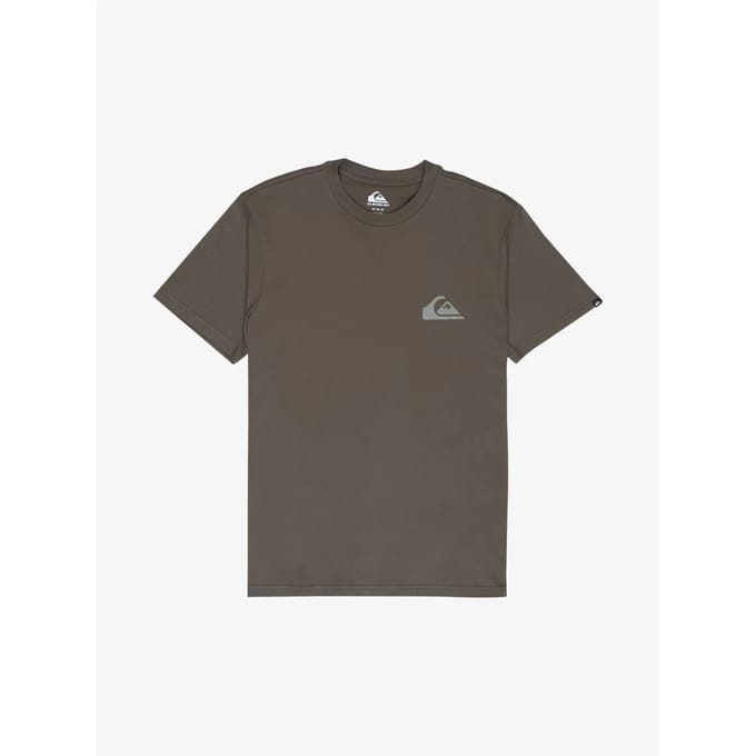 Quiksilver Evo Mini Logo T-shirt Met Korte Mouwen Groen S Man