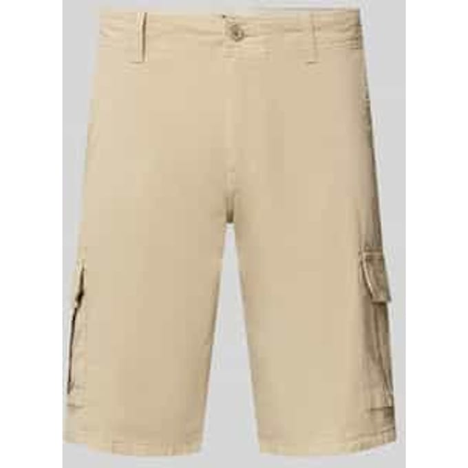 regular fit bermuda’s met cargozakken