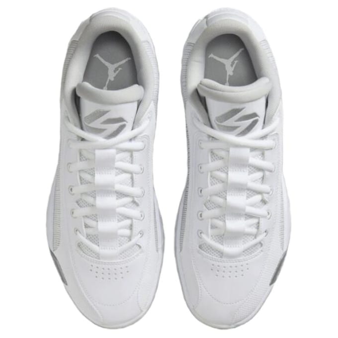 Air Jordan Luka .77 PF Back to School Heren Sneakers Wit Grijs-Mist HF0819-100 40.5 gray