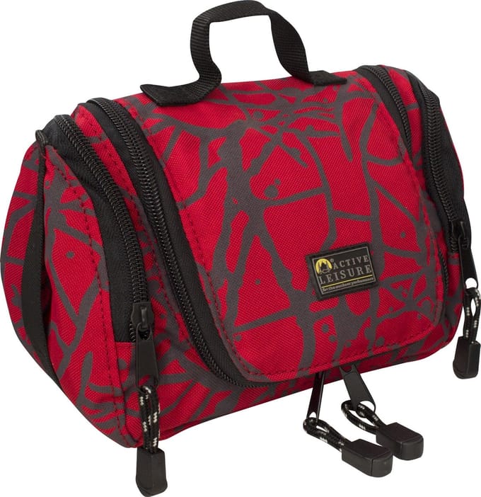 Active Leisure Toiletbag - Rode Print