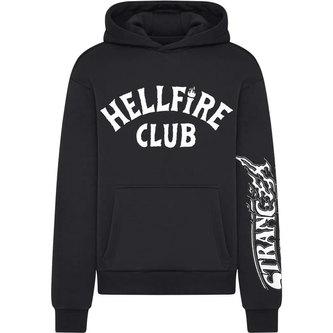 Hoodie Merchcode Stranger Things Hellfire Club Fluffy