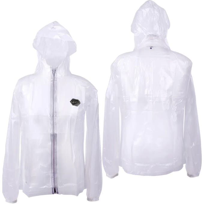 Qhp Regenjas - Transparant - L