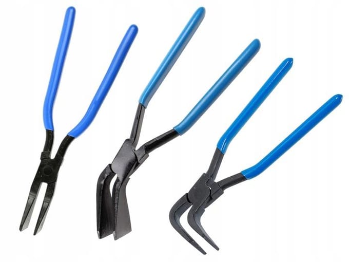 Vorfal Dekbeitels Set: 3 Stuks voor Metaalbuigen (45°/90°/180°)