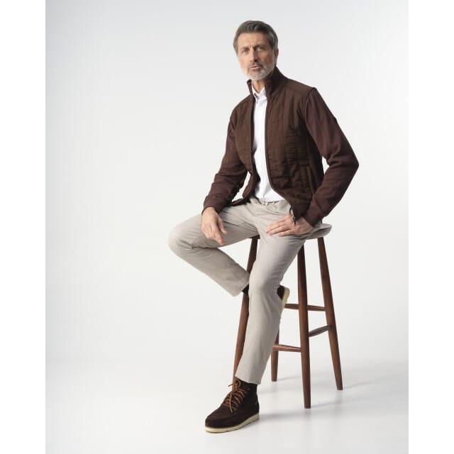 Campbell Vest Heren Bruin