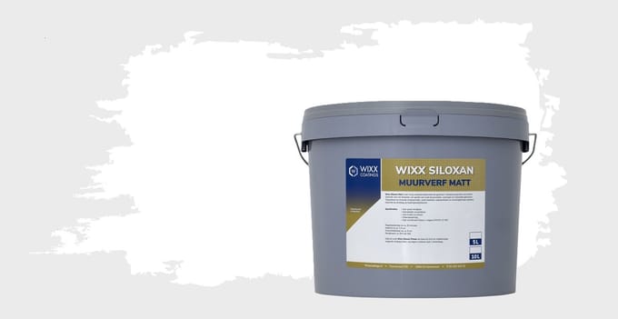 Wixx Siloxan Buitenlatex Matt - 5L - Wit