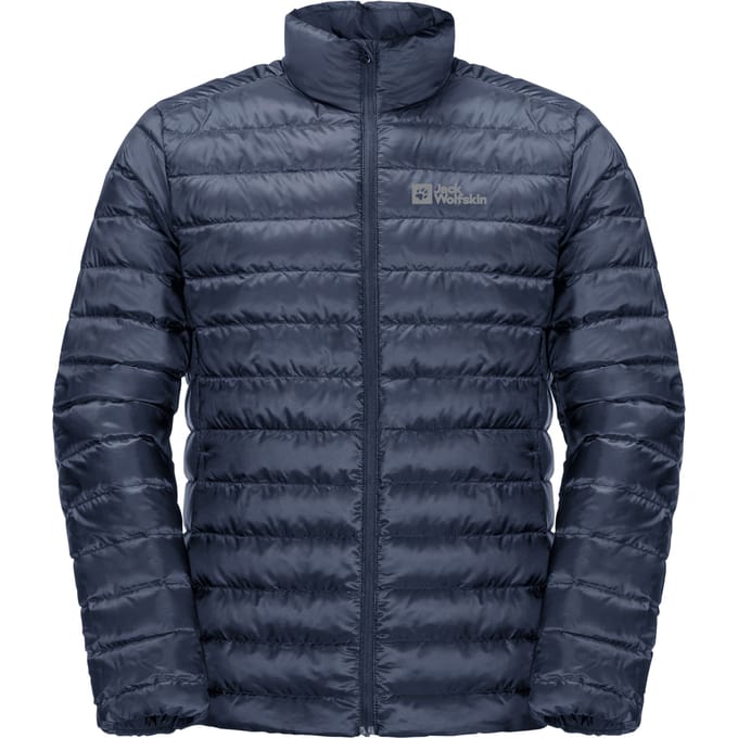 Jack Wolfskin - Heren Jas zomer Pack&Go Down Jacket - Blauw - Maat M
