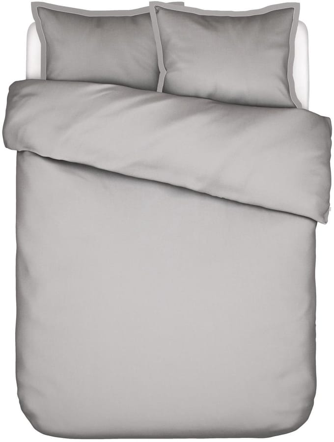 Essenza Aziza Dekbedovertrek Egyptisch Katoen Cloud grey - Lits-Jumeaux - 240x200/220 cm