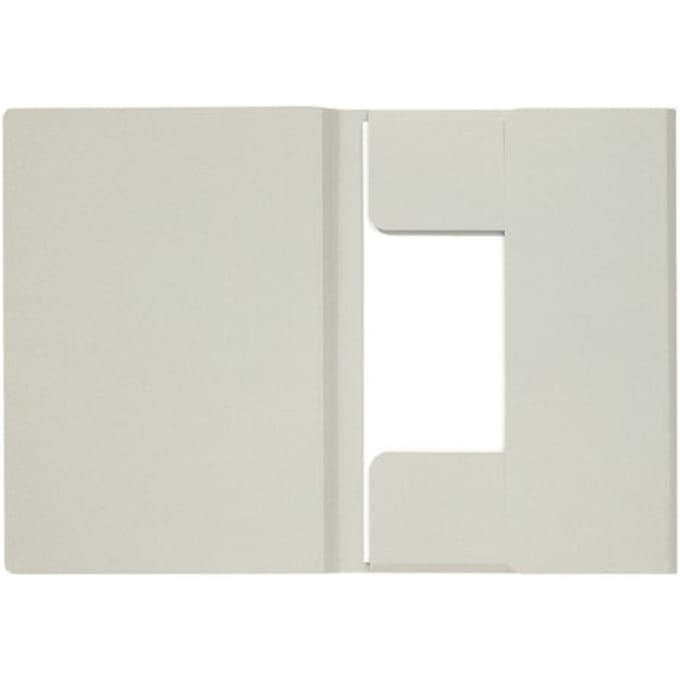 Dossiermap Djois Infinio A4 3 kleppen 270gr grijs