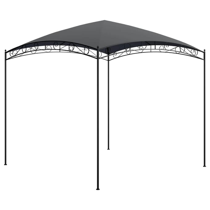 vidaXL - Prieel - 180 - g/m² - 3x3x2,65 - m - antraciet