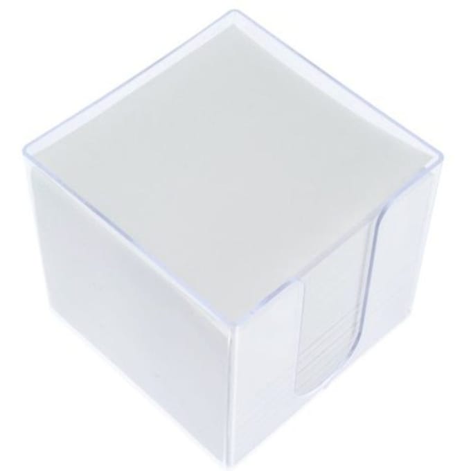 Memokubus + Inhoud Kangaro 9,5 x 9,5 x 9,5 cm 700 Vel Wit