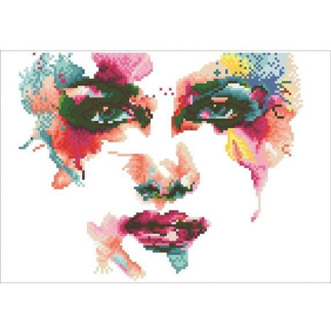 DIAMOND DOTZ Rainbow Dream - Diamond Painting - 5.542 Dotz - 41x27 cm