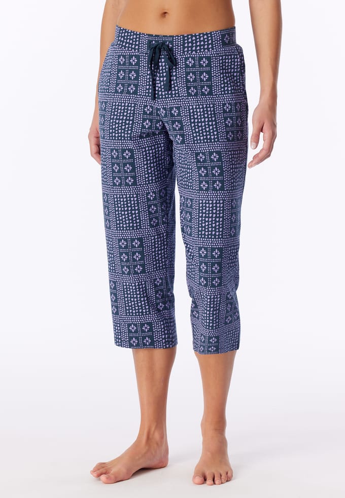 3/4-broek met veelkleurig bedrukking - Mix+ Relax 40