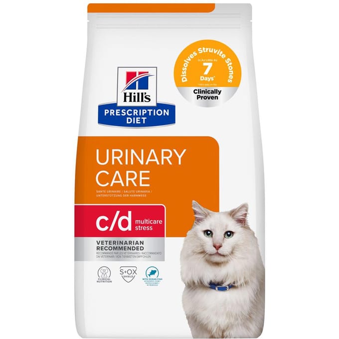 2x3kg c/d Multicare Stress Urinary Care Vis Hill's Prescription Diet Kattenvoer