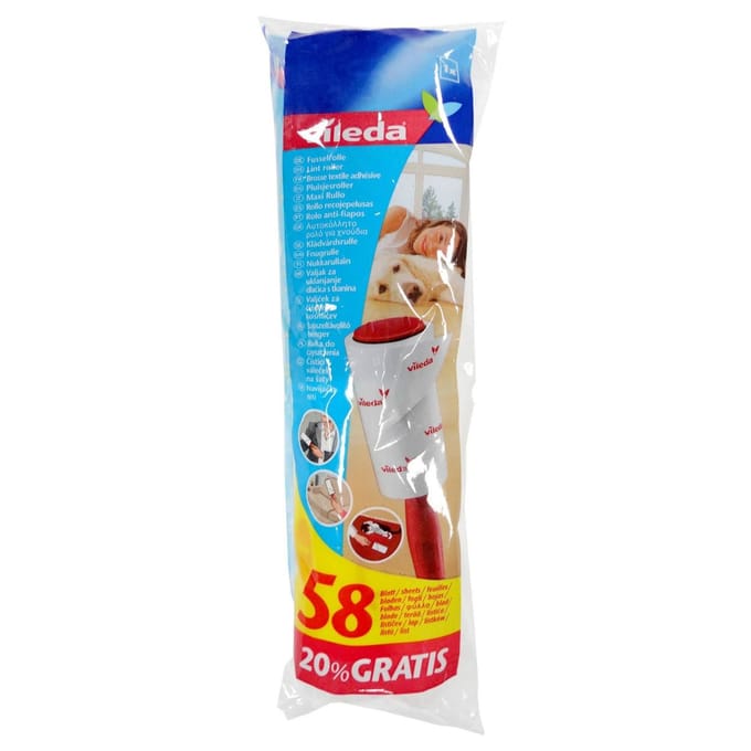Vileda PetPro Kleefborstel - Dik en comfortabel in gebruik - Ergonomische steel