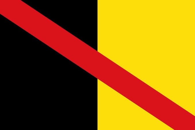 Vlag Fontaine-l'Évêque 100x150cm