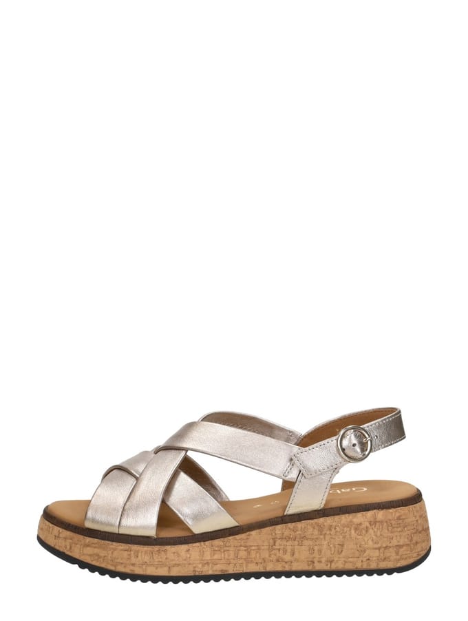 Gabor - Sandalen Plat Goudkleur 41.5