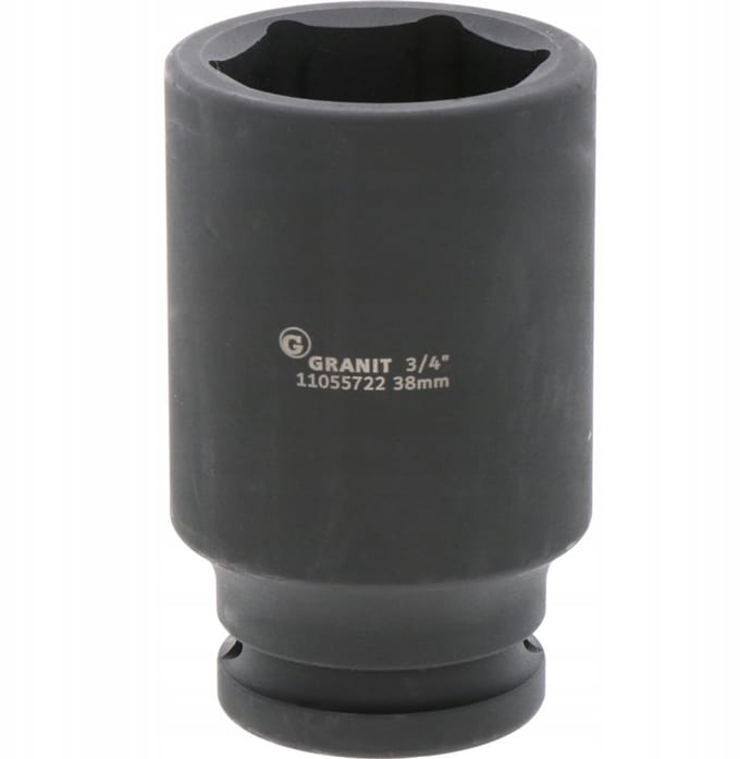 Lange slagdop 3/4" 38 mm DIN 3129 - 90 mm