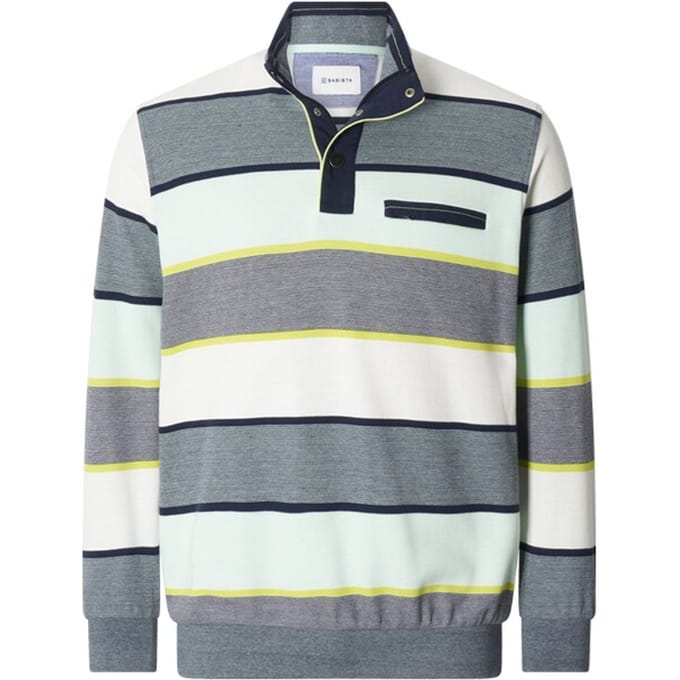 Babista herren Sweatshirt - 56/58 - petrol - Plus Size
