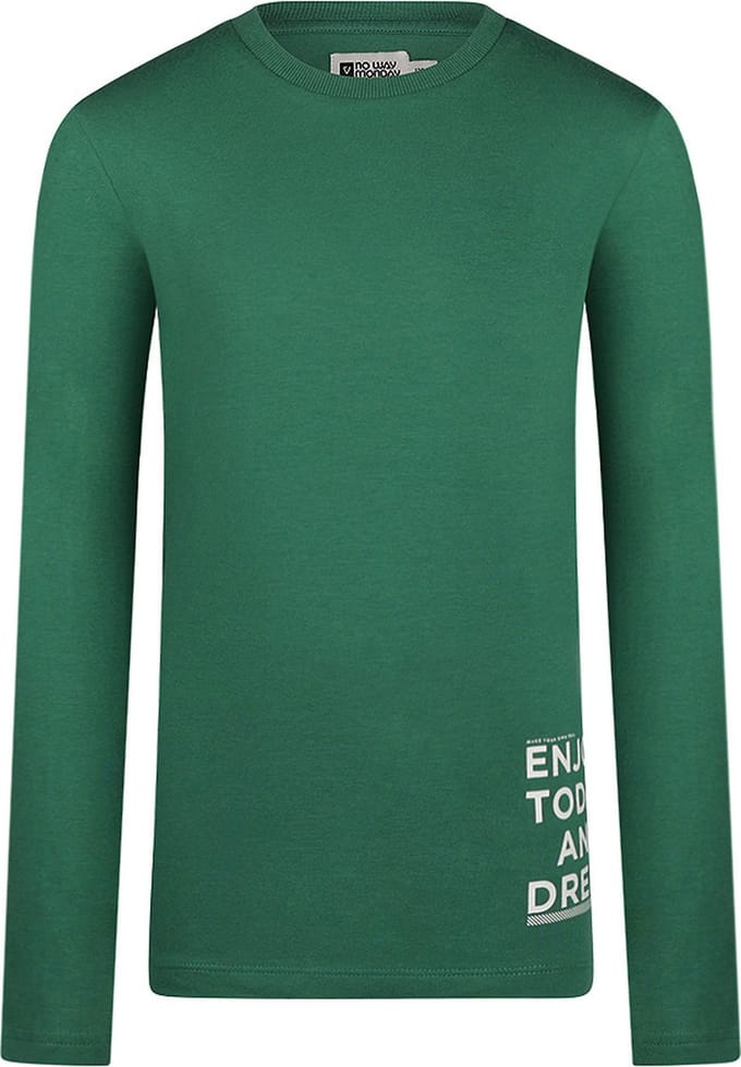 No Way Monday - Jongens Shirt - Green - Maat 110