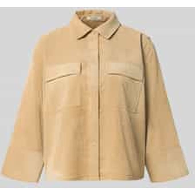 loose fit overhemdblouse met klepzakken model 'Ferrell'