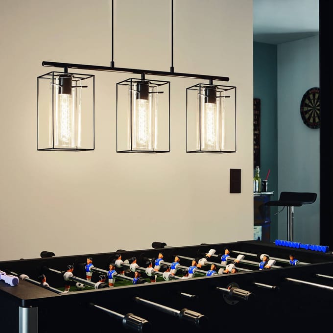 EGLO Hanglamp Loncino met interessante kappen