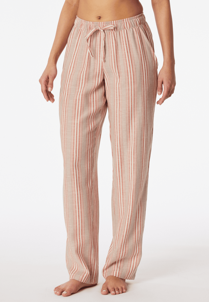 Lang broek, geweven stof, strepen, multicolor - Mix+ Relax 44