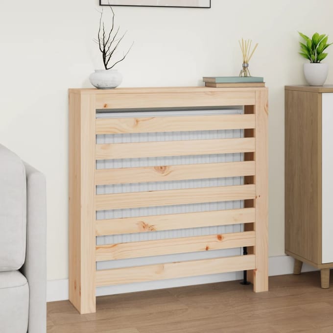 vidaXL Radiatorombouw 79,5x19x84 cm massief grenenhout