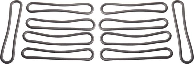 Spanrubber (20 cm) - 10 stuks