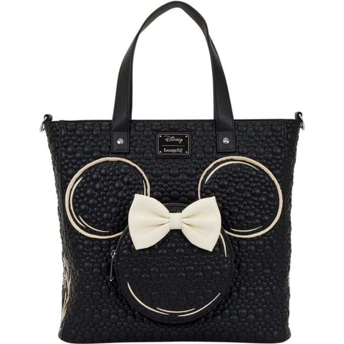 Mickey & Minnie Mouse - Disney Handtas - Loungefly - Minnie Maus - zwart-wit