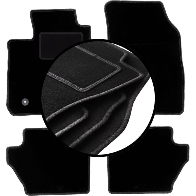 Set veloursmatten voor: Ford EcoSport MK2 FL crossover (2017-)