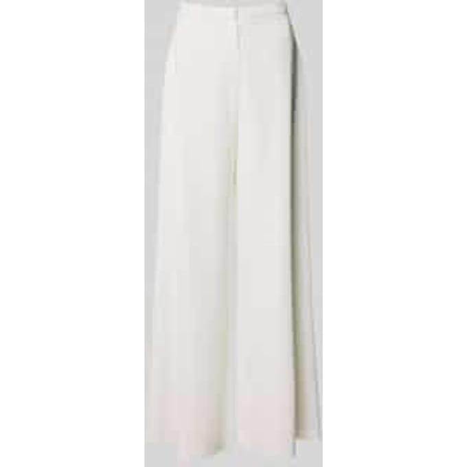 Relaxed fit stoffen broek met stretch