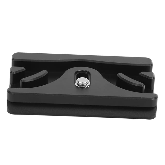 Multifunctionele Legering Bevestigingsplaat Camera Snelontgrendelingsplaat Wikkelklem Clip Zwart black
