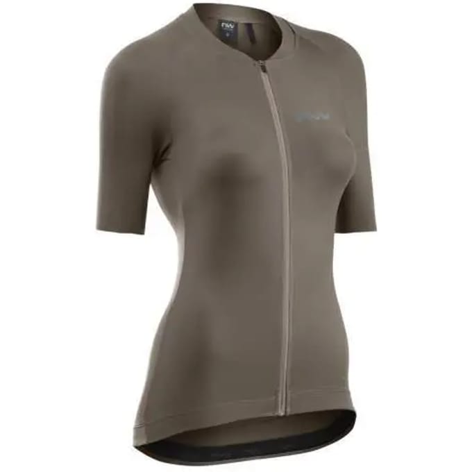 Northwave Essence 2 Korte Mouw Wielertrui Grijs L Vrouw