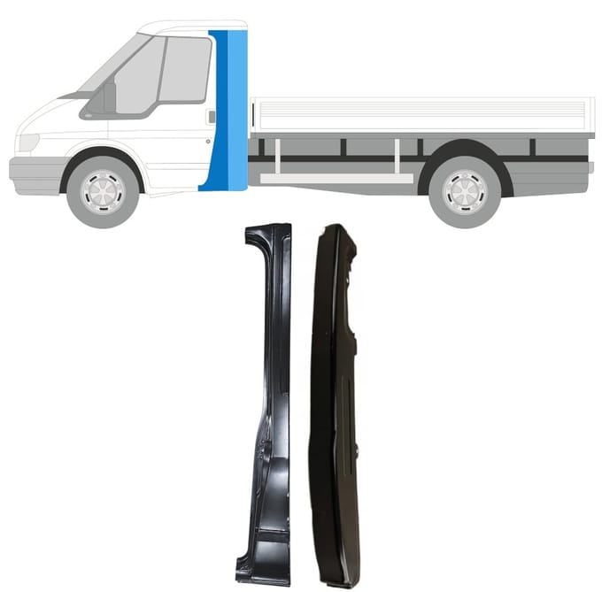 Reparatiepaneel stijl voor Ford Transit 2000-2013 / Links / Set