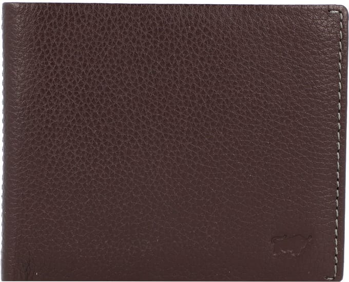 Braun Büffel Prato Portemonnee RFID Leer 11 cm - Jongens - Horizontaal - d. braun